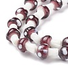 Mushroom Handmade Lampwork Beads Strands LAMP-R116-10-3