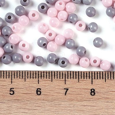 Opaque Acrylic Beads X1-OACR-H118-07B-09-1