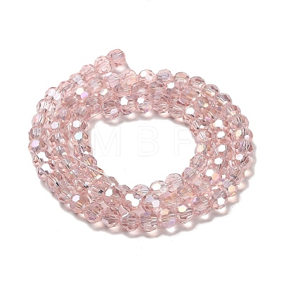 Transparent Glass Beads EGLA-A035-T6mm-B20-1