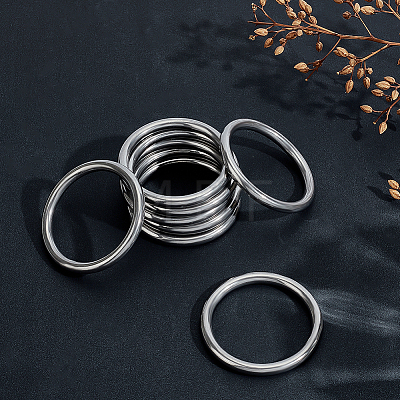 304 Stainless Steel Linking Rings STAS-ME0002-86B-1