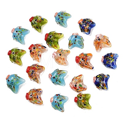 Handmade Lampwork Beads LAMP-E039-04-1