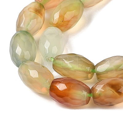 Natural Agate Beads Strands G-Q194-B01-01B-1