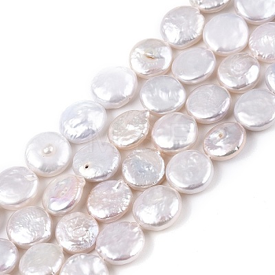 Natural Keshi Pearl Beads Strands PEAR-S018-07B-01-1