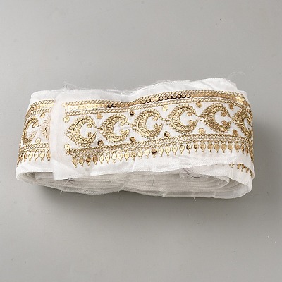 Vintage Jacquard Polyester Ribbon SRIB-WH20020-112C-1