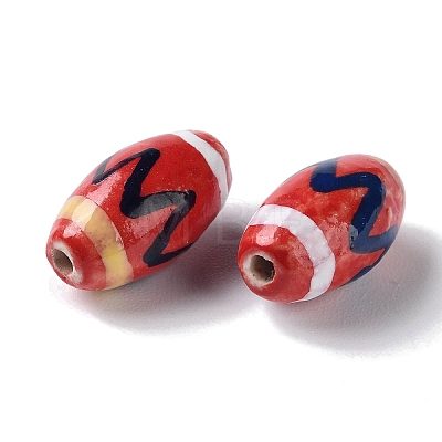 Handmade Porcelain Beads PORC-G011-05E-1