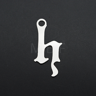 Non-Tarnish 201 Stainless Steel Charms STAS-S105-JA569-H-1