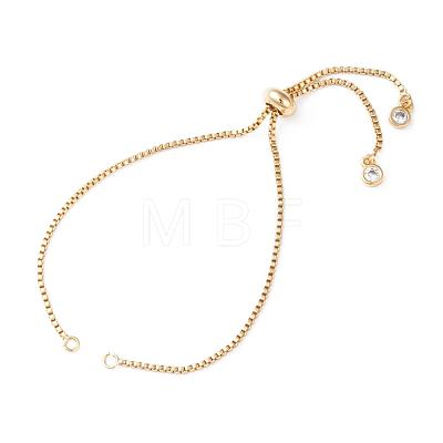Brass Chain Bracelet Making KK-G279-M-NR-1