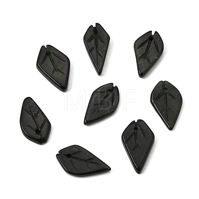 Natural Black Jade Carved Pendants GG-CBA36AE-05D-1