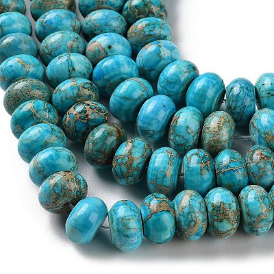 Natural Imperial Jasper Beads Strands G-Z129-A01-01-1