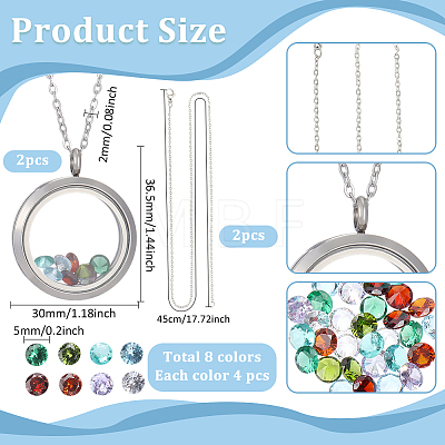 DIY Pendant Necklaces DIY-ME0002-99-1