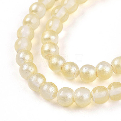 Baking Paint Transparent Glass Beads X1-DGLA-N011-4mm-02-1