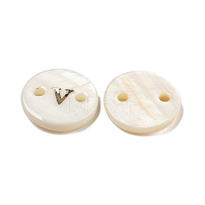 Freshwater Shell Buttons BUTT-Z001-01V-1