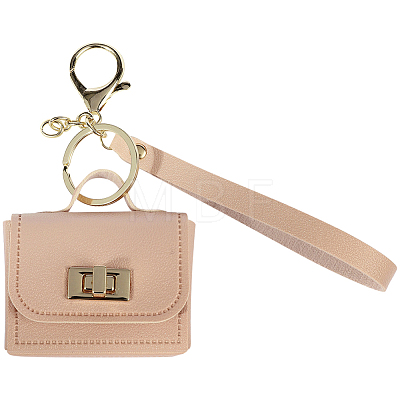Portable PU Leather Bag Keychains FIND-CL0002-42A-1