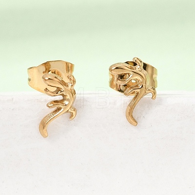 304 Stainless Steel Stud Earrings SA-CBABF3F-14G-03-1