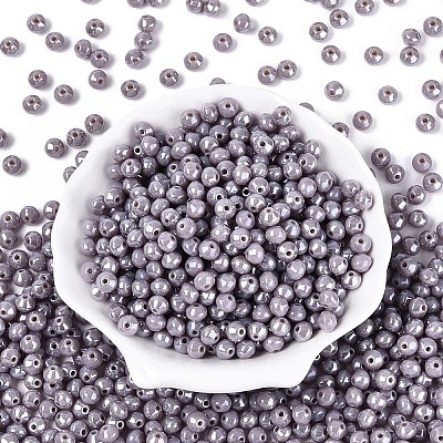 Opaque Colours Glass Seed Beads SEED-N007-34J-1