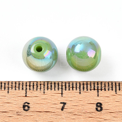 Electroplate Pearlized Glass Pearl Beads EGLA-T021-14C-03-1