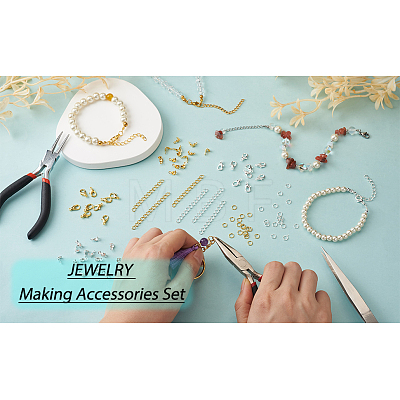 Yilisi Jewelry Making Finding Kit DIY-YS0001-34G-1