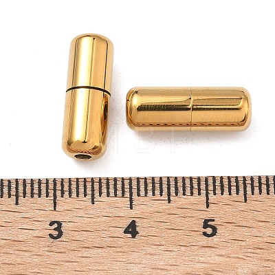 304 Stainless Steel Screw Clasps STAS-A138-10A-G-1