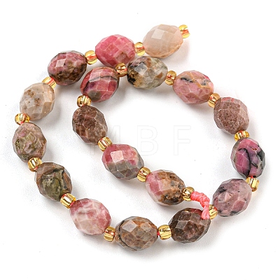 Natural Rhodonite Beads Strands G-N342-49-1