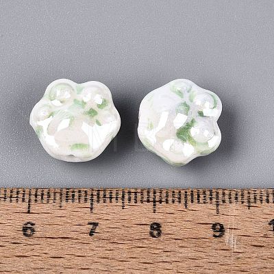 Handmade Porcelain Beads PORC-N012-08B-1