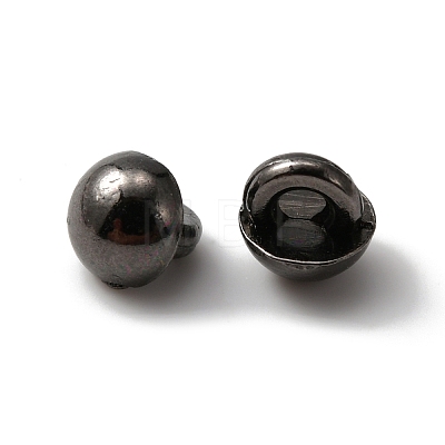 Mini Alloy Shank Buttons BUTT-WH0029-07B-1