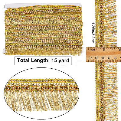 Polyester Tassel Lace Ribbons DIY-WH0530-69A-1