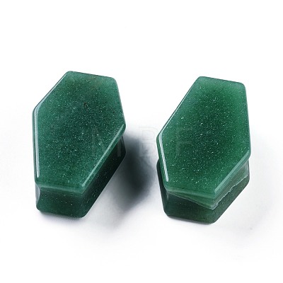 Natural Green Aventurine Beads G-P442-02A-1