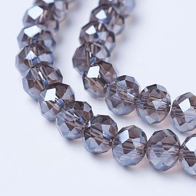 Electroplate Glass Beads Strands EGLA-A034-T10mm-A09-1