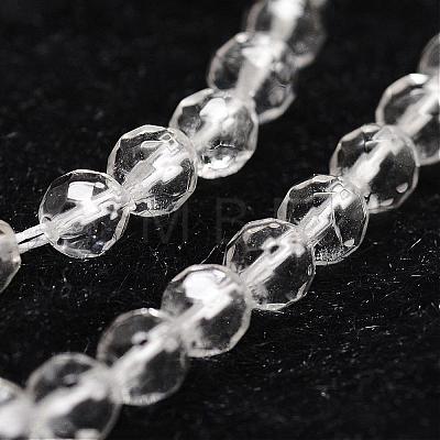 Natural Quartz Crystal Beads Strands G-D840-11-4mm-1