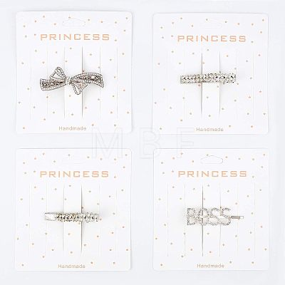 Cardboard Hair Clip Display Cards CDIS-FG0001-07-1