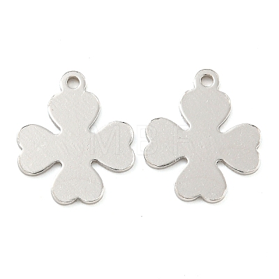 925 Sterling Silver Clover Charms STER-B005-33P-1