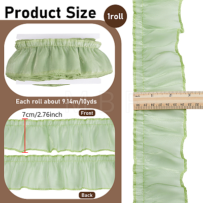 Polyester Lace Ribbon SRIB-NB0001-22C-1