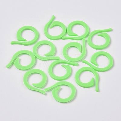 Plastic Counting Split Ring DIY-WH0152-24A-01-1