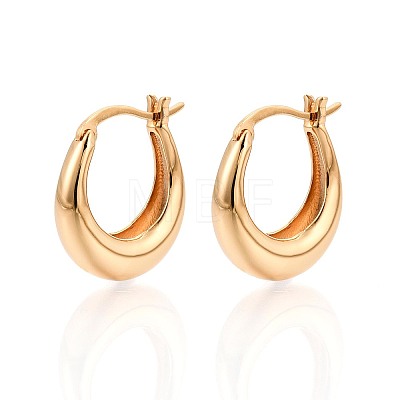 925 Sterling Silver Hoop Earrings STER-N016-130G-1