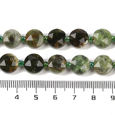 Natural Green Opal Beads Strands G-C116-A78-01-1