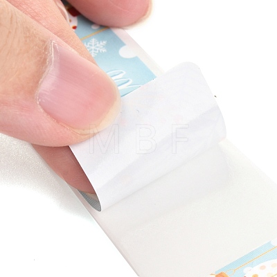 Coated Paper Sealing Stickers DIY-A018-08A-1