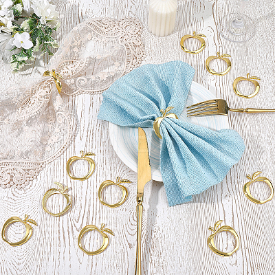 12Pcs Alloy Napkin Rings AJEW-FG0005-86G-1