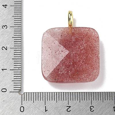 Natural Mixed Gemstone Faceted Pendants G-C274-03-G-1