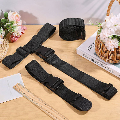 3Pcs Nylon Luggage Straps Sets AJEW-PH0010-18-1
