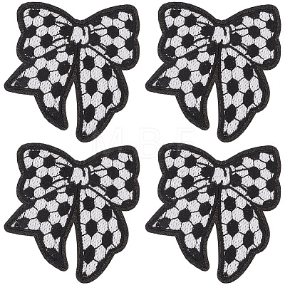 9Pcs Polyester Embroider Thread Iron on/Sew On Patches PATC-CY0001-62-1