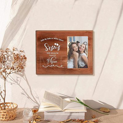 Olycraft MDF Photo Frames DJEW-OC0001-05I-1