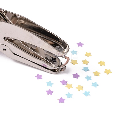 Star Hole Punch with Soft-Handled TOOL-WH0046-04-1