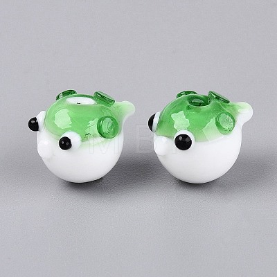 Handmade Lampwork Beads LAMP-Q039-12H-1