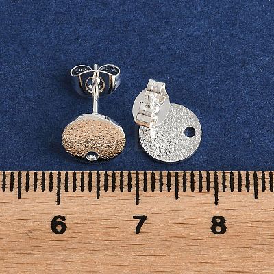 304 Stainless Steel Stud Earring Findings STAS-Z021-A-01S-1