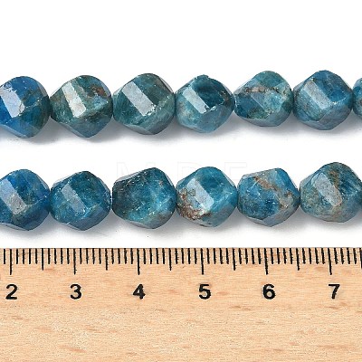 Natural Apatite Beads Strands G-C267-B08-1