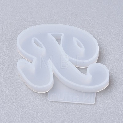 Letter DIY Silicone Molds X-DIY-I034-08R-1