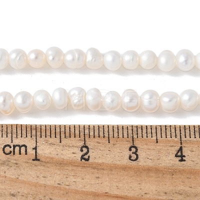 Natural Cultured Freshwater Pearl Beads Strands PEAR-I007-07N-01A-1