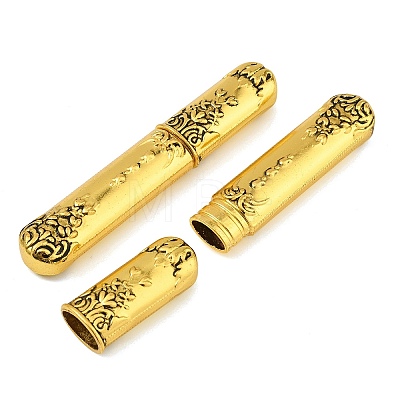 Alloy Sewing Needle Holder Storage Case AJEW-H155-33-1