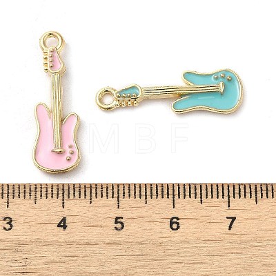 Alloy Enamel Pendants ENAM-Q507-05G-1