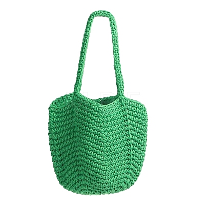 Woven Cotton Shoulder Bags PW-WG34182-03-1